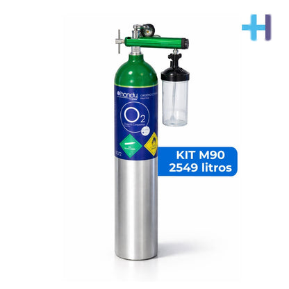 Tanque de oxígeno vacío de 2549 L | Ideal para llenado autorizado | Marca Handy
