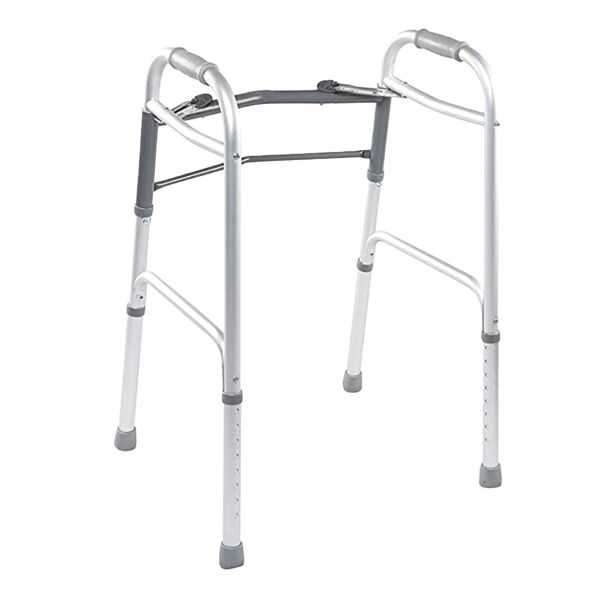 Andadera Médica Plegable con Ruedas y Altura Ajustable | Ajuste de Altura y Transporte Fácil | Marca Handy