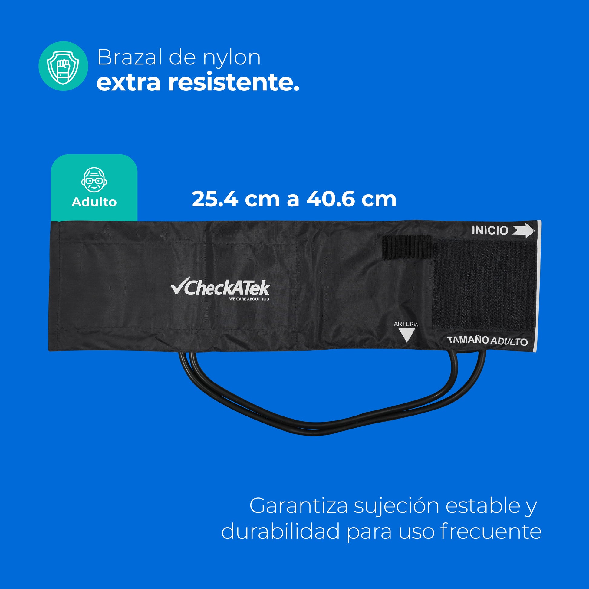 Baumanómetro Aneroide Tradicional con Manómetro de Alta Calidad y Diseño Ergonómico | Marca Checkatek