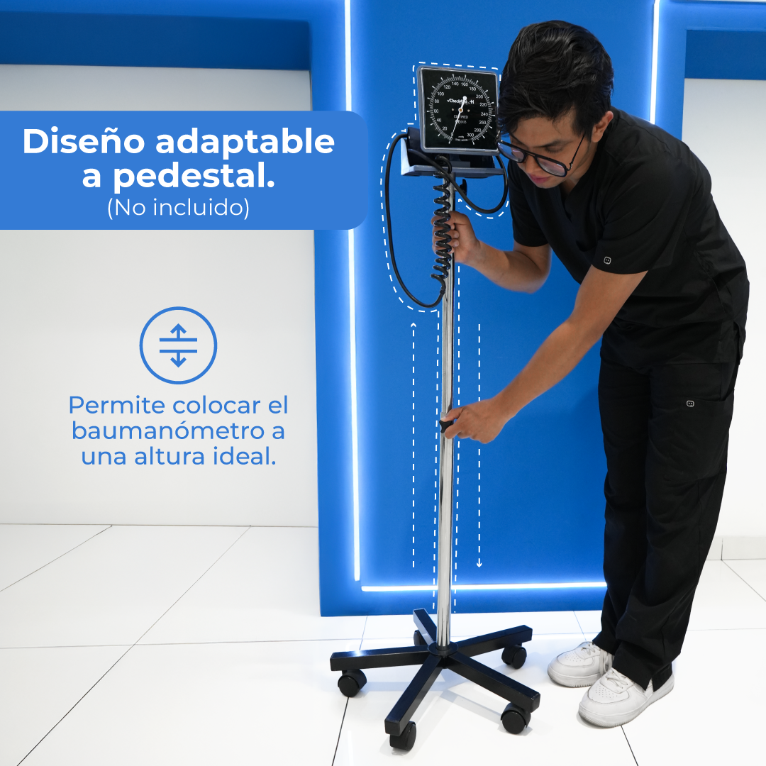 Baumanómetro Aneroide con Manómetro de Alta Calidad y Diseño Ergonómico Checkatek