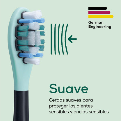 Paquete de 4 cabezales de repuesto para cepillos de dientes eléctricos Beurer