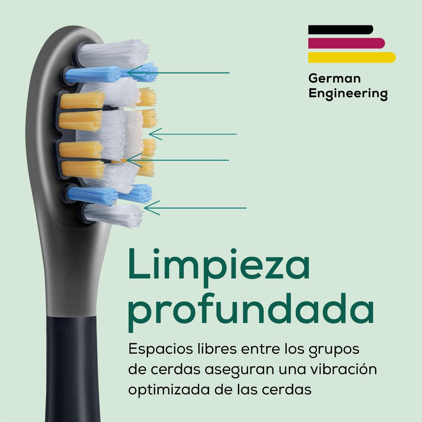 Paquete de 4 cabezales de repuesto para cepillos de dientes eléctricos Beurer