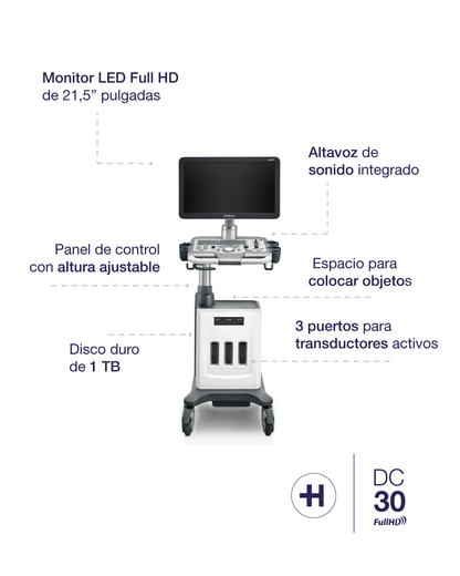 Equipo de ultrasonido DC30 Full HD Mindray