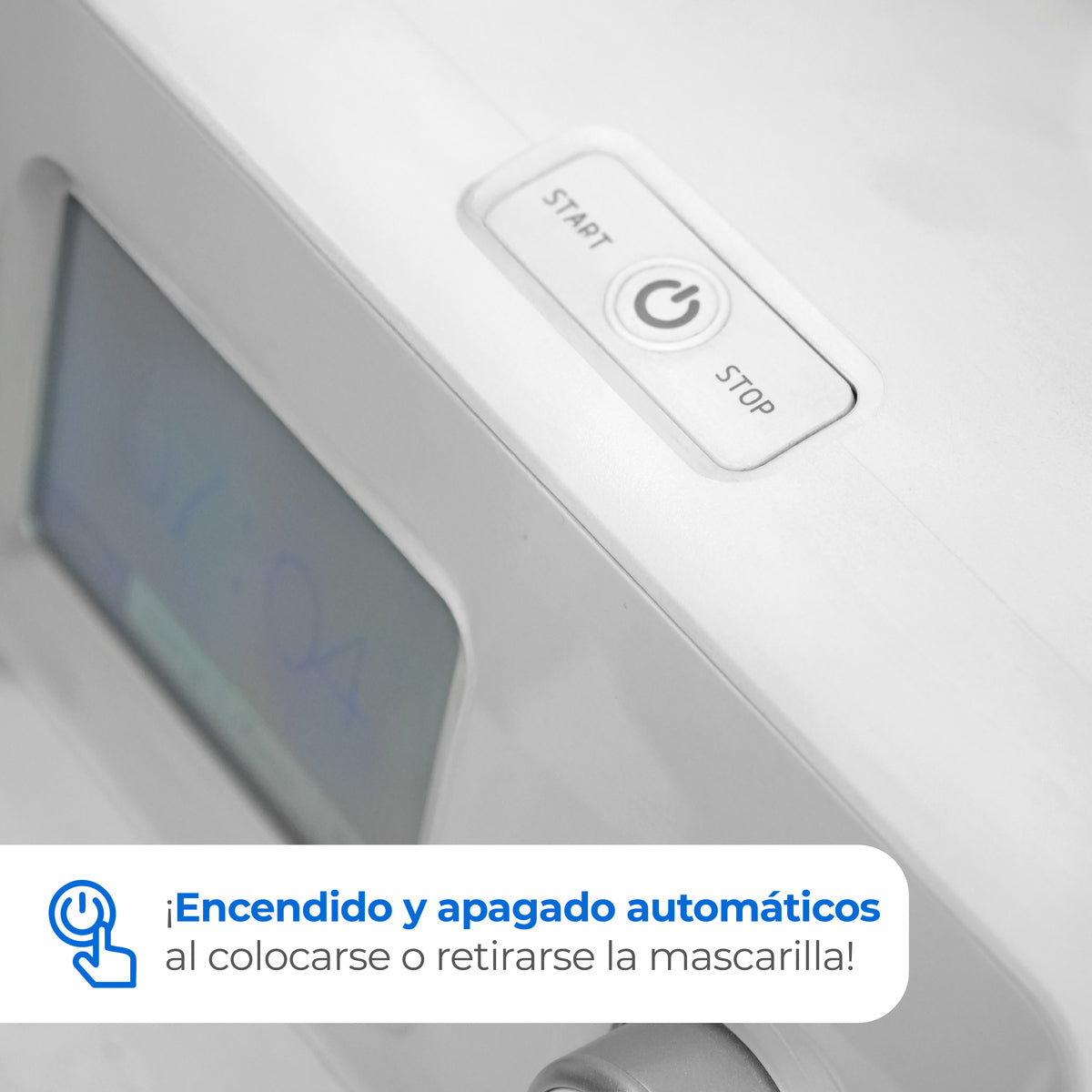 Respirador CPAP Automático modelo RY450 con mascarilla incluida y estuche | Marca Handy