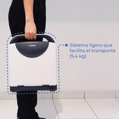Ultrasonido Portátil para Uso Humano DP20 con función Doppler Pulsado y mejoradores de imagen iBeam y iClear Mindray