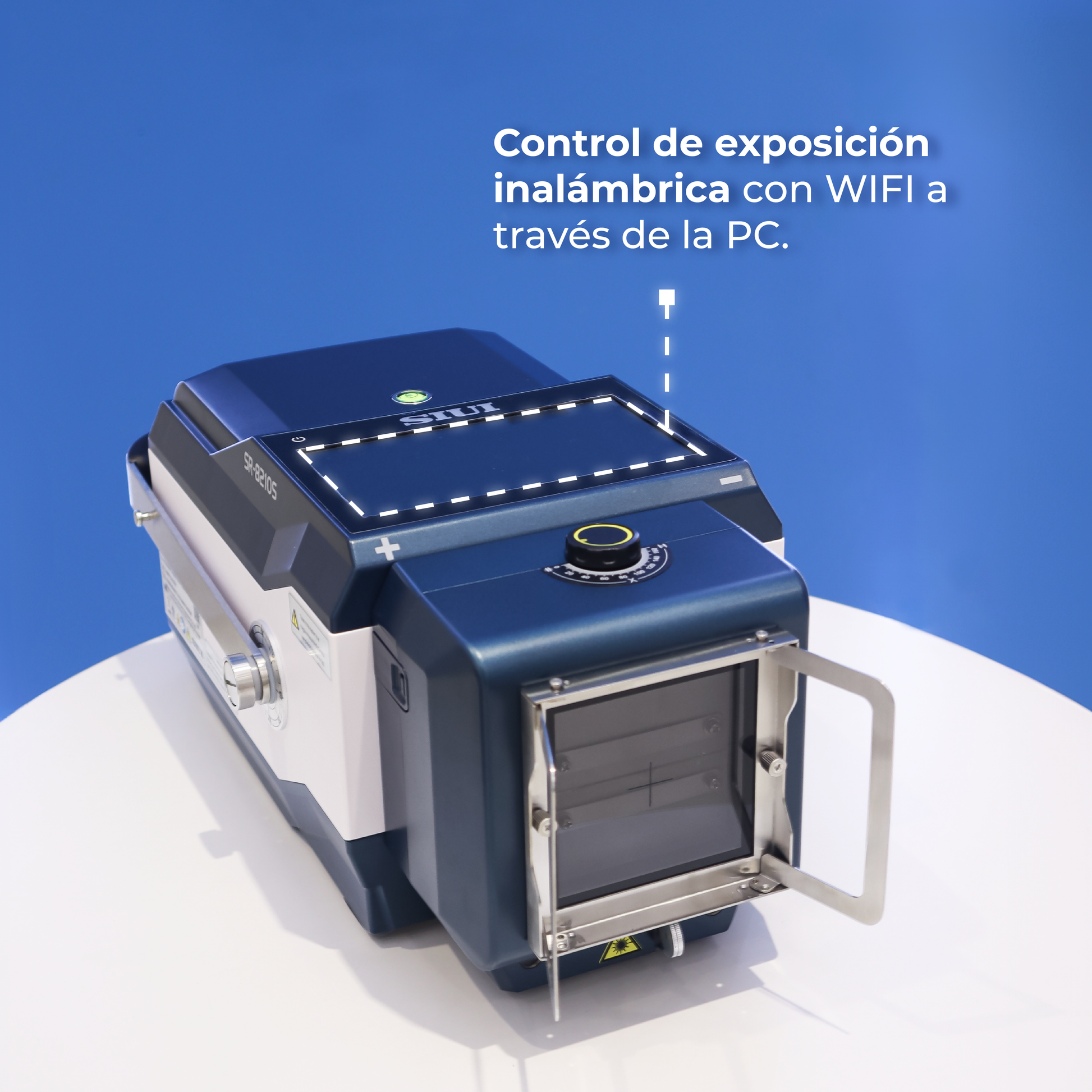 Equipo de Rayos X Portátil con Batería Recargable | Uso Humano | Serie DRX3 | Ligero y Portátil | Marca SIUI