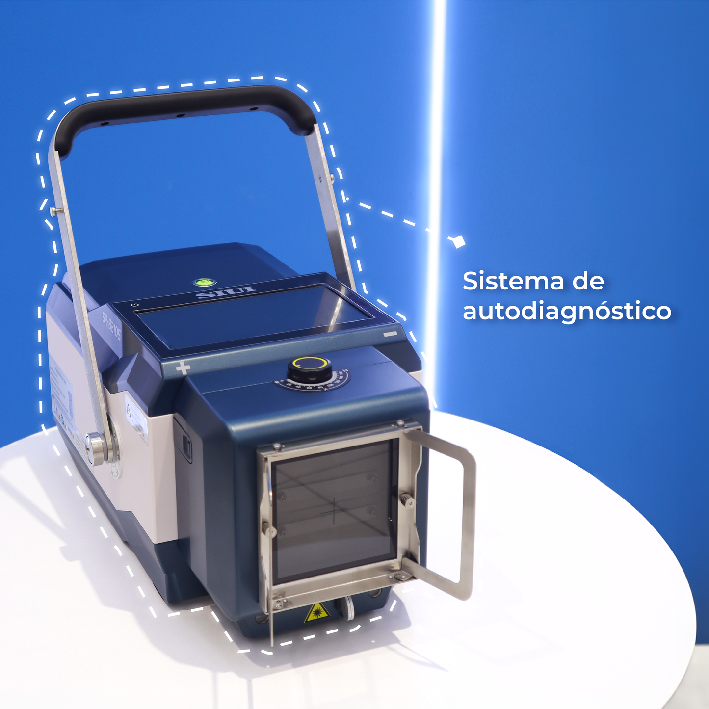 Equipo de Rayos X Portátil con Batería Recargable | Uso Humano | Serie DRX3 | Ligero y Portátil | Marca SIUI