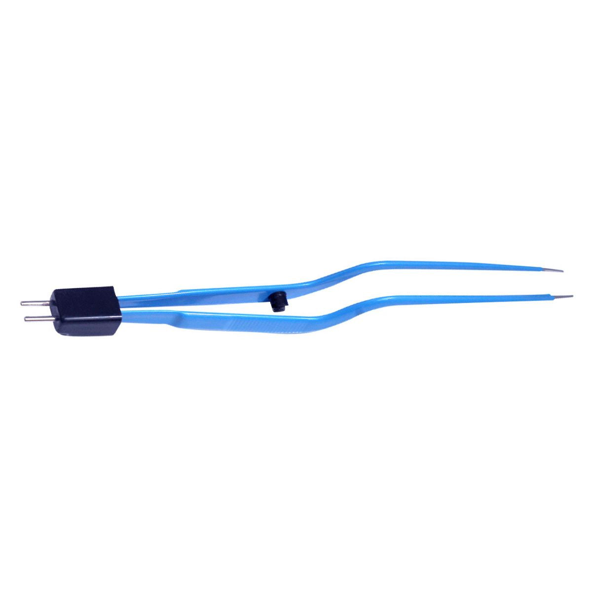 Pinza Bipolar Jansen Tipo Bayoneta Irrigación 20.4CM con Punta de 1.5MM Ø (Compatible con Equipos Deltronix con Cable 190-100) - Marca Hergom Medical