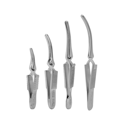 Pinza Vascular Recta o Curva Micro Cardio