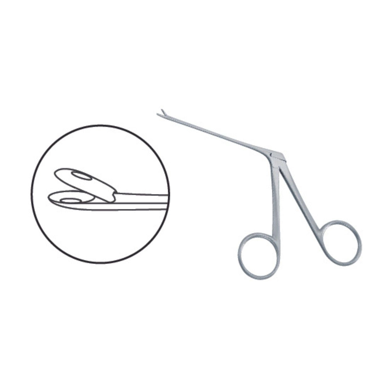Pinza Hartman Alligator Strumpell de Acero Inoxidable Alemán | Marca Hergom