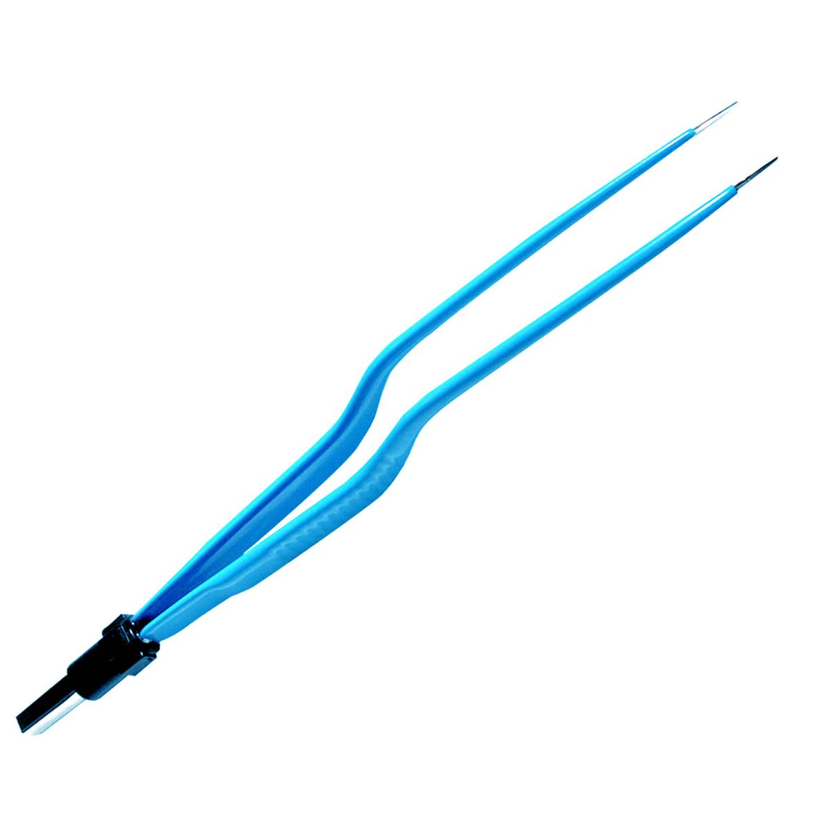 Pinza Bipolar Antiadherente Recta Europea (Compatible con Equipos Deltronix con Cable 190-110) - Marca Hergom Medical