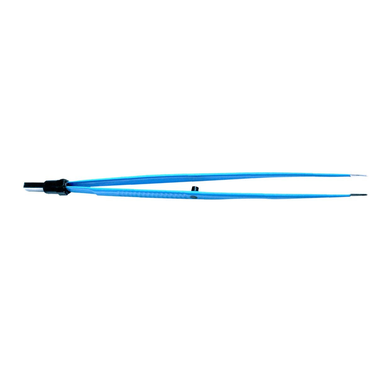 Pinza Bipolar Antiadherente Recta Europea (Compatible con Equipos Deltronix con Cable 190-110) - Marca Hergom Medical