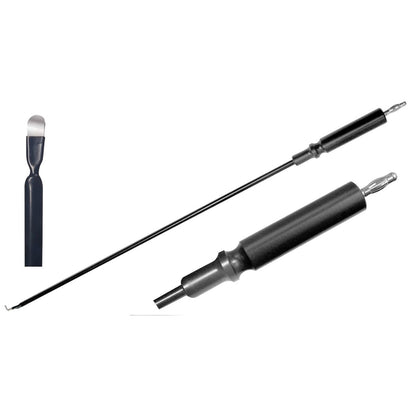 Electrodo de laparoscopia con Gancho