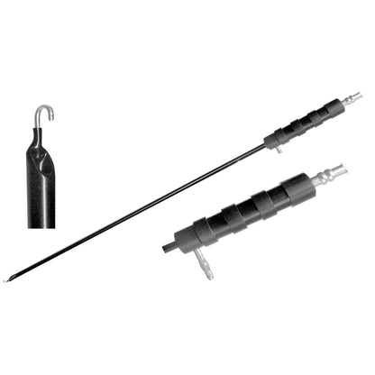 Electrodo de laparoscopia con Gancho