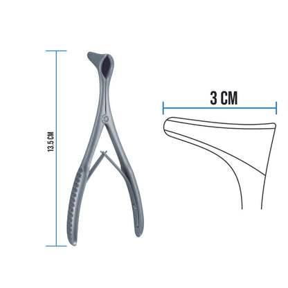 Rinoscopio Vienna de Acero Inoxidable | Marca Hergom Medical