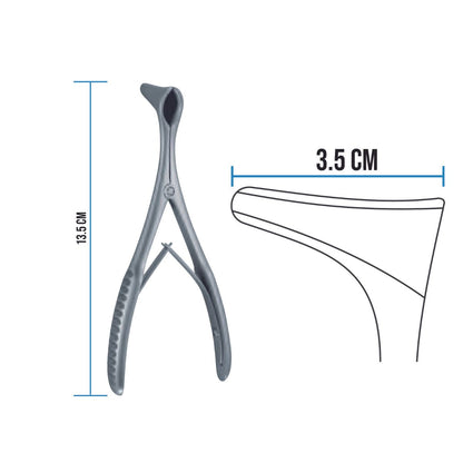 Rinoscopio Vienna de Acero Inoxidable | Marca Hergom Medical