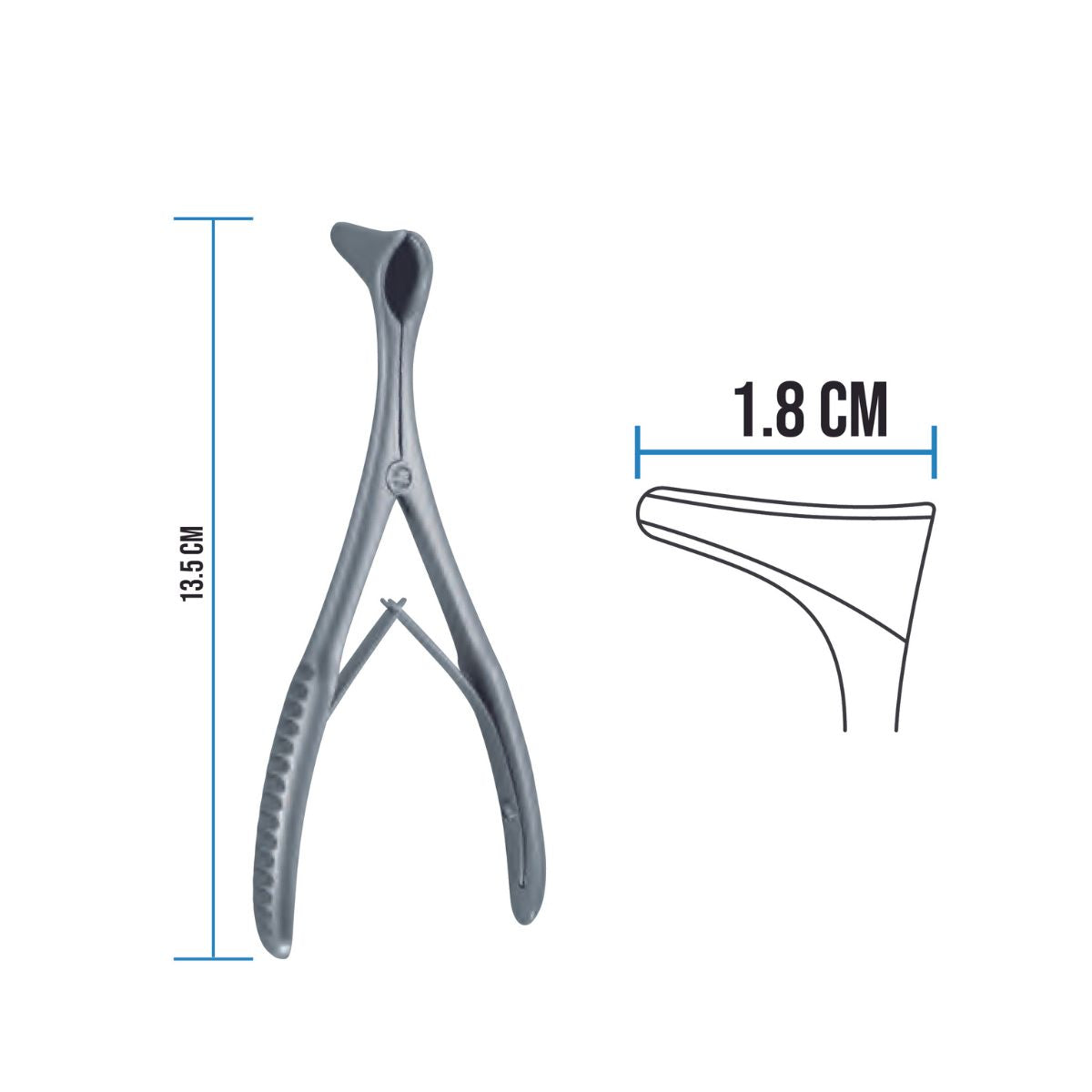 Rinoscopio Vienna de Acero Inoxidable | Marca Hergom Medical