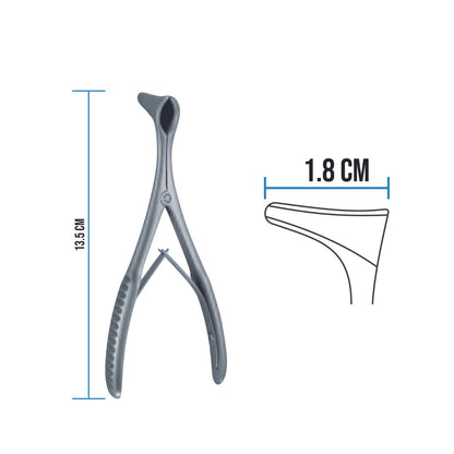 Rinoscopio Vienna de Acero Inoxidable | Marca Hergom Medical