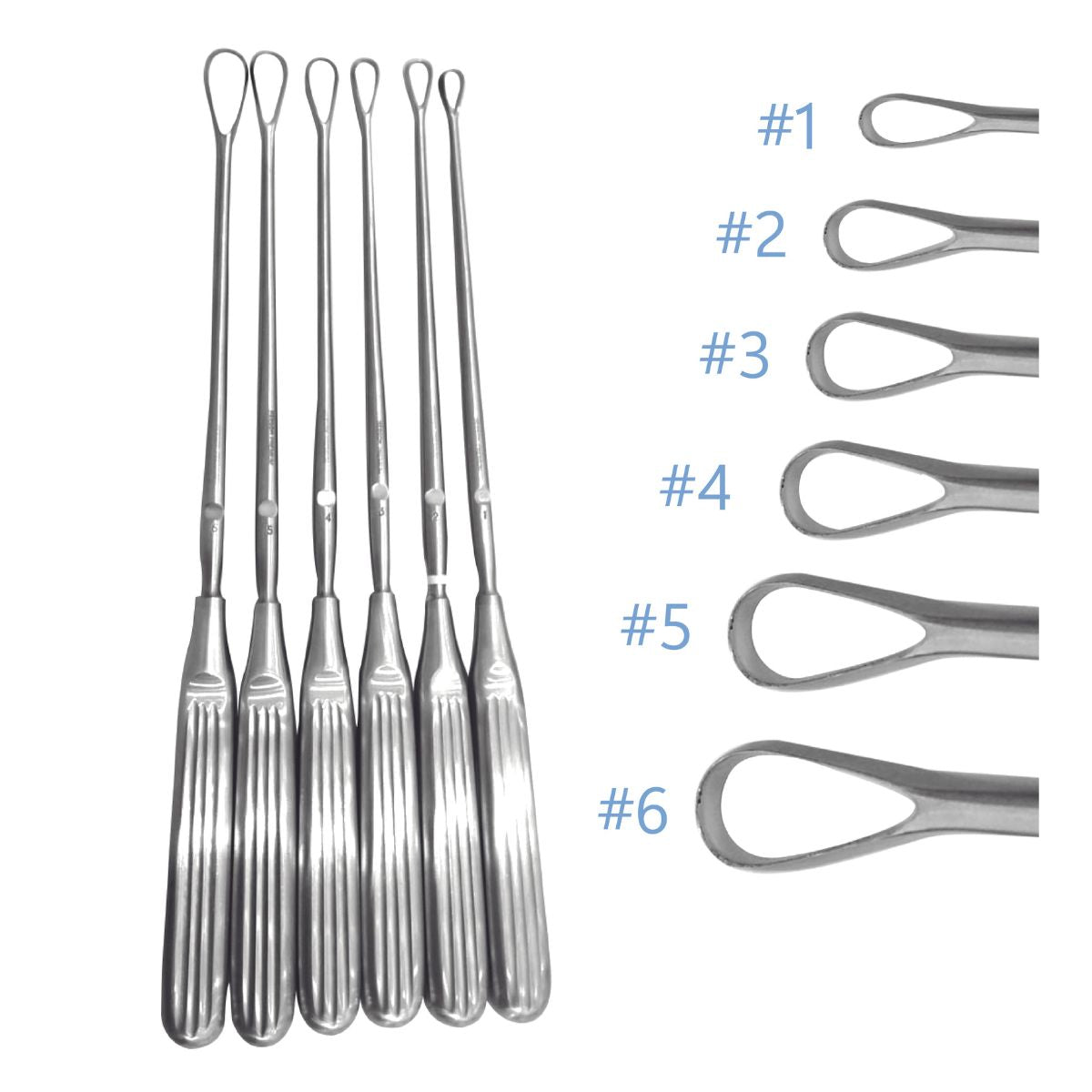 Set de Legras Cortantes | Acero inoxidable Alemán de alta calidad