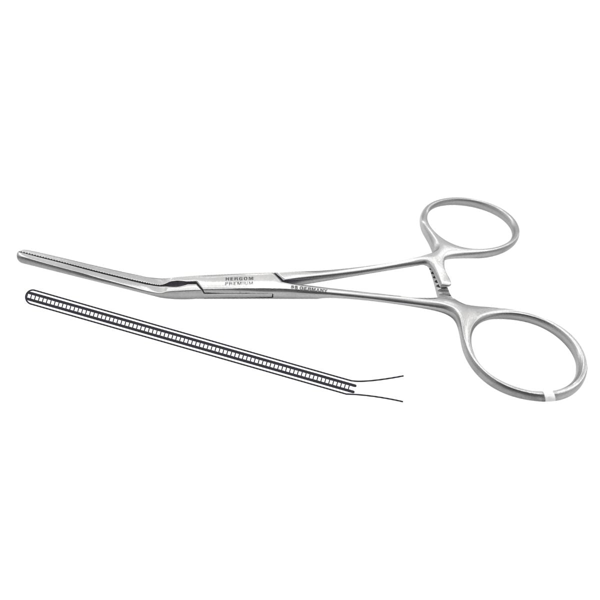 Pinza Tipo Lawton Vascular de Acero Inoxidable Premium | Variantes y Tamaños