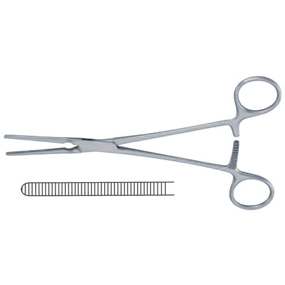 Pinza Castañeda Vascular de Acero Inoxidable Alemán | Varias Medidas (11–13 cm)