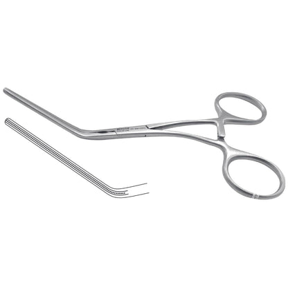 Pinza Castañeda Vascular de Acero Inoxidable Alemán | Varias Medidas (11–13 cm)