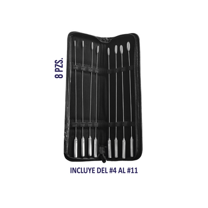 Set de Dilatadores de Bakes | Acero inoxidable