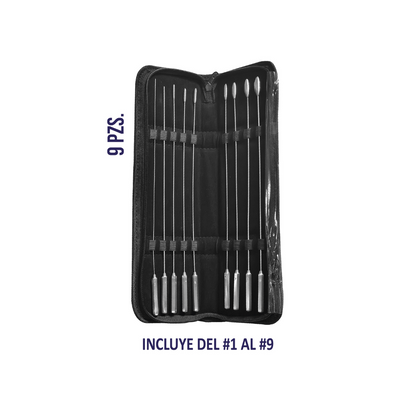 Set de Dilatadores de Bakes | Acero inoxidable