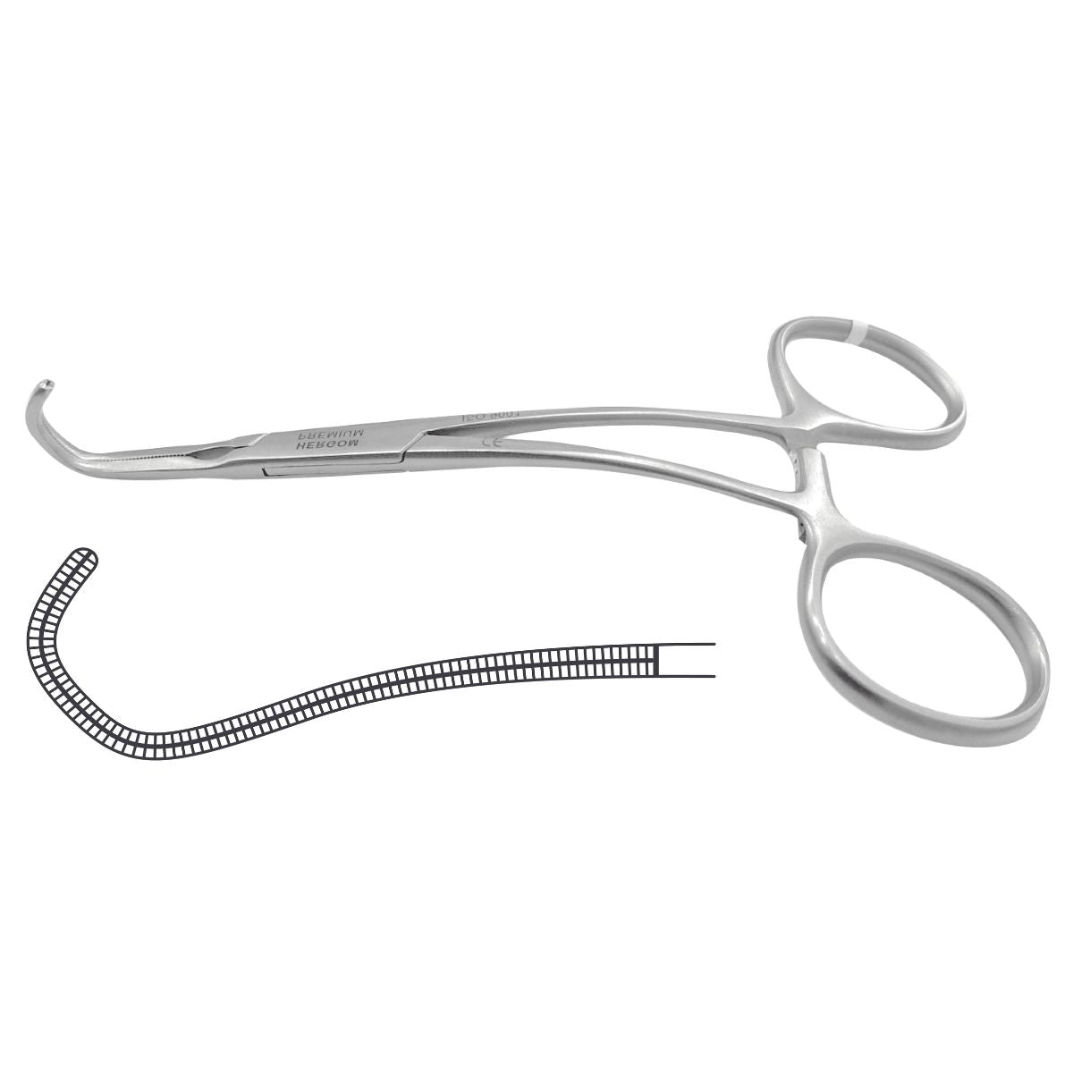 Pinza Tipo Lawton Vascular de Acero Inoxidable Premium | Variantes y Tamaños