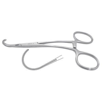 Pinza Tipo Lawton Vascular de Acero Inoxidable Premium | Variantes y Tamaños