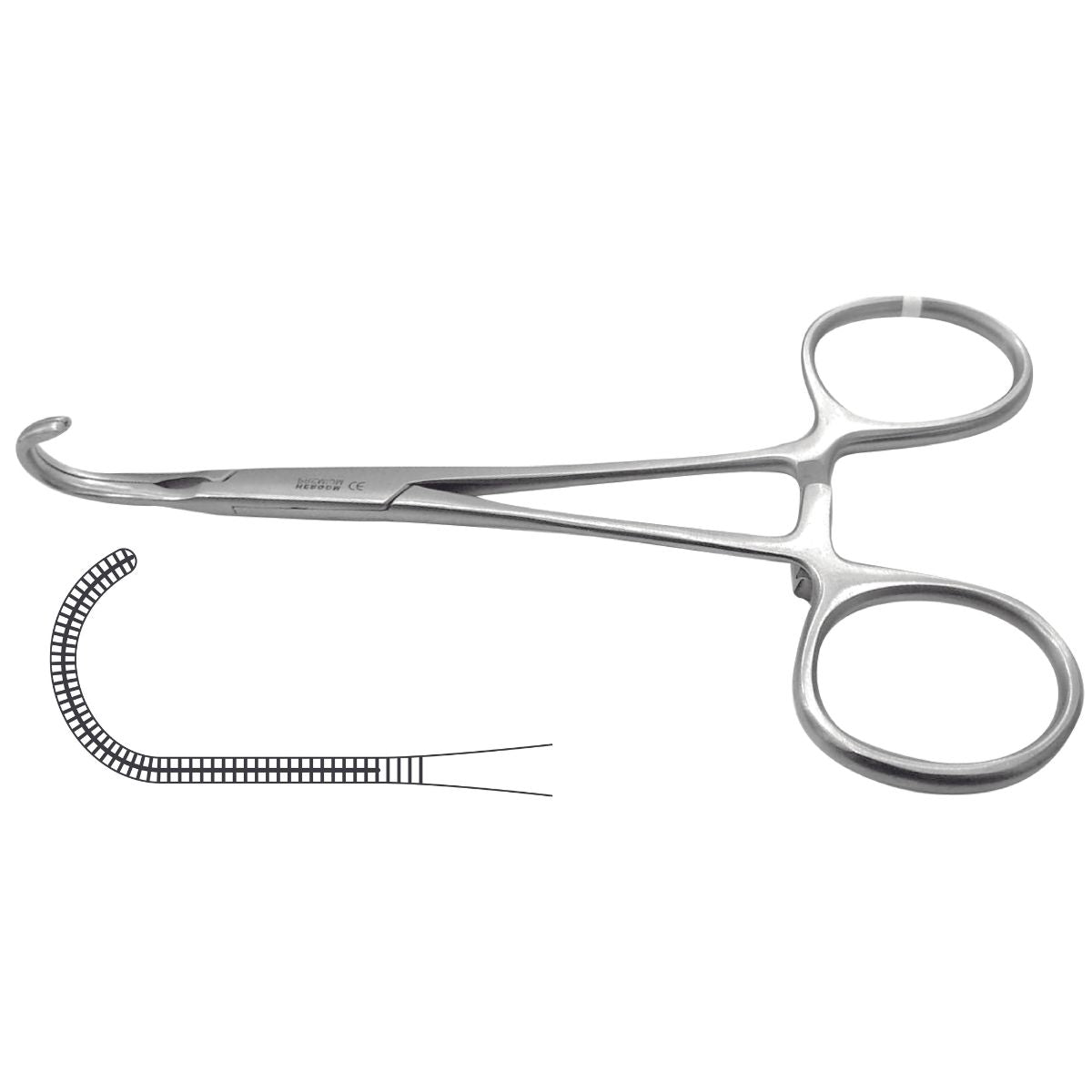 Pinza Tipo Lawton Vascular de Acero Inoxidable Premium | Variantes y Tamaños