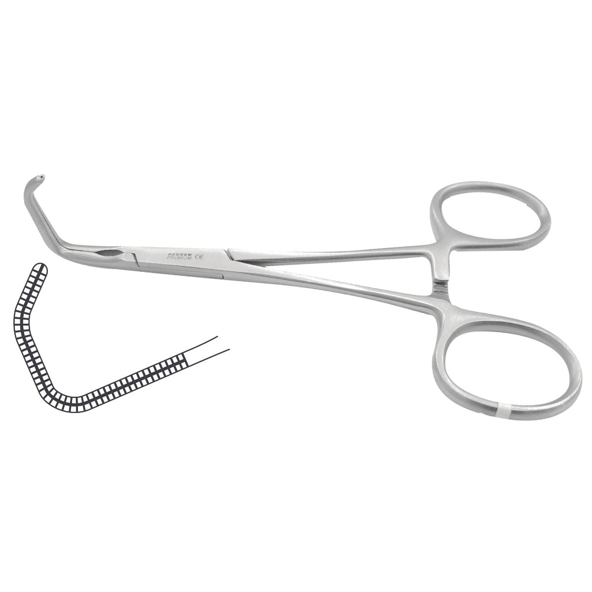 Pinza Tipo Lawton Vascular de Acero Inoxidable Premium | Variantes y Tamaños