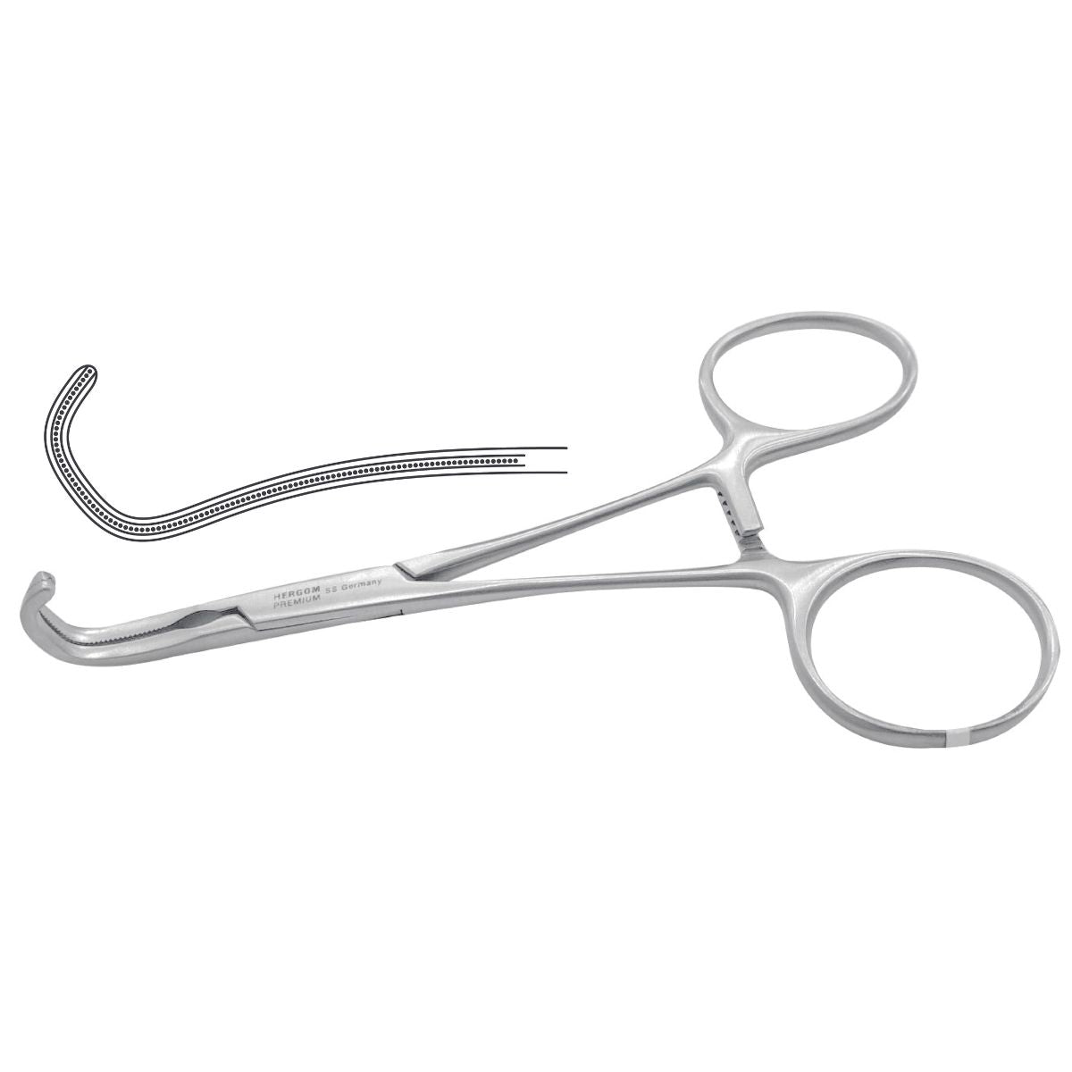 Pinza Tipo Lawton Vascular de Acero Inoxidable Premium | Variantes y Tamaños