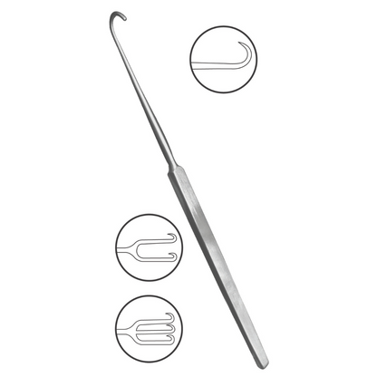 Retractor Neck de Acero Inoxidable Alemán | Marca Hergom Medical