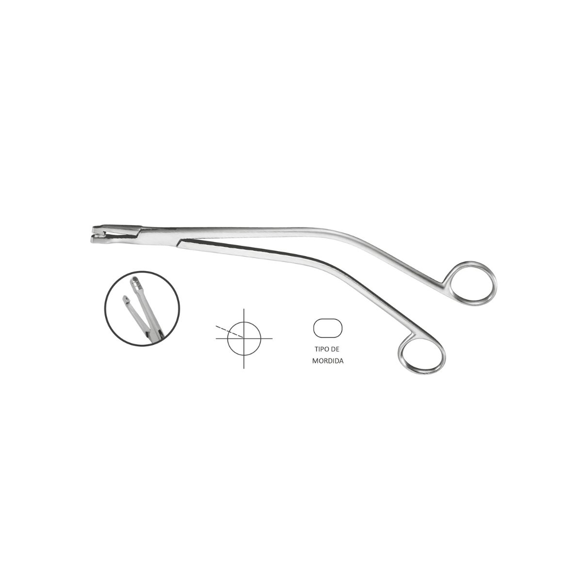 Pinza de Biopsia Schubert en Acero Inoxidable