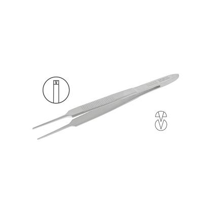 Pinza Iris de Acero Inoxidable Alemán | Hergom Medical