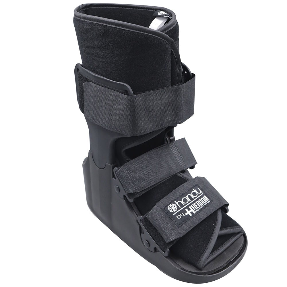 Walker Ortopédico Corta con Ajuste de Velcro y Suela Curva Handy