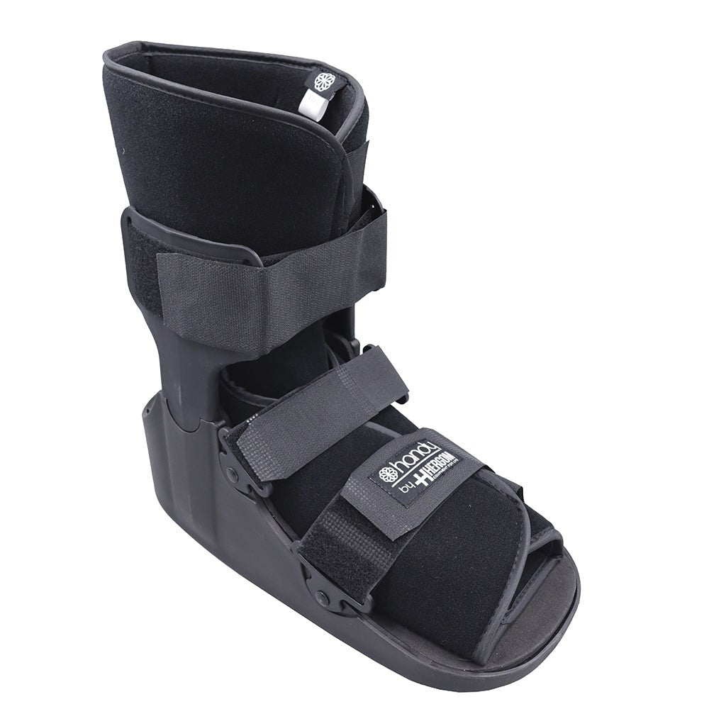Walker Ortopédico Corta con Ajuste de Velcro y Suela Curva Handy