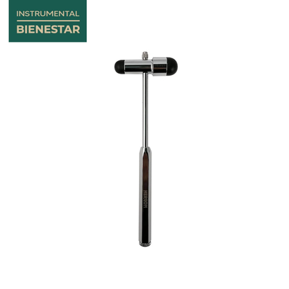 Martillo de Reflejos Tipo Buck Hergom Medical | Acero Inoxidable Hergom Silvery