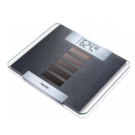 Báscula de Diagnóstico GS50 Pantalla Iluminada, Encendido por Luz Solar / GS50 Marca Beurer