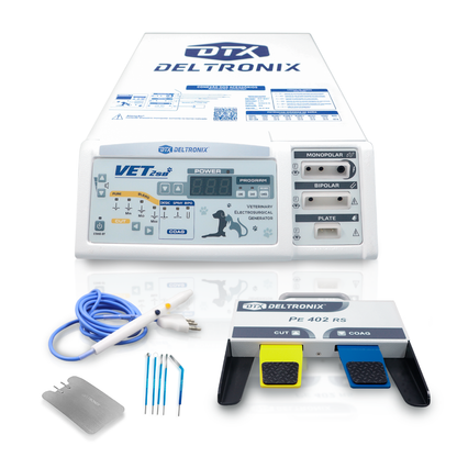 Electrocirugía Veterinaria Deltronix VET2SB