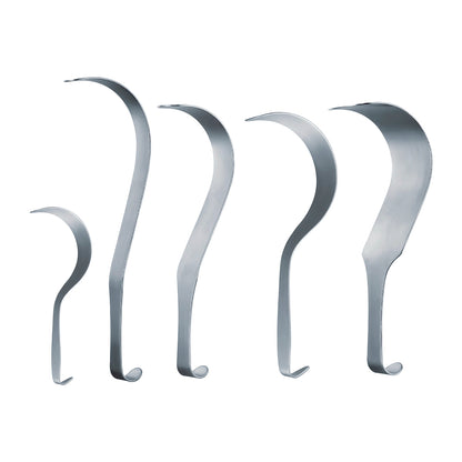 Retractor Deaver Acero Inoxidable | Retractor Quirúrgico Curvo | Marca Hergom Medical