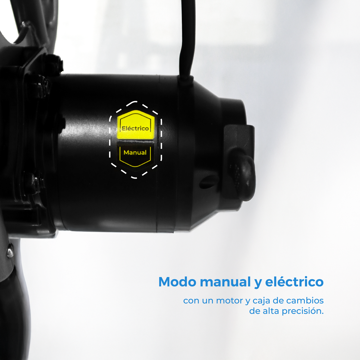 Silla de Ruedas Eléctrica y Manual S500 | Estructura Metálica Reforzada | Marca Handy