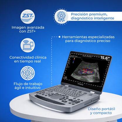 Ultrasonido Portátil MX3 Mindray con Tecnología ZST+ | Ecógrafo Profesional de Diagnóstico | Mindray