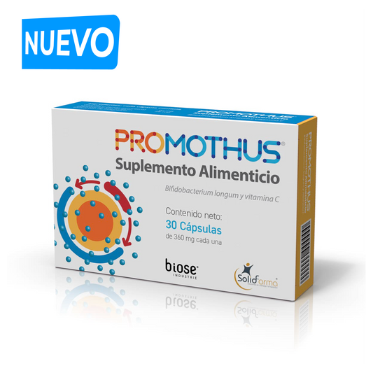 Suplemento alimenticio con probióticos | 360 mg | PROMOTHUS
