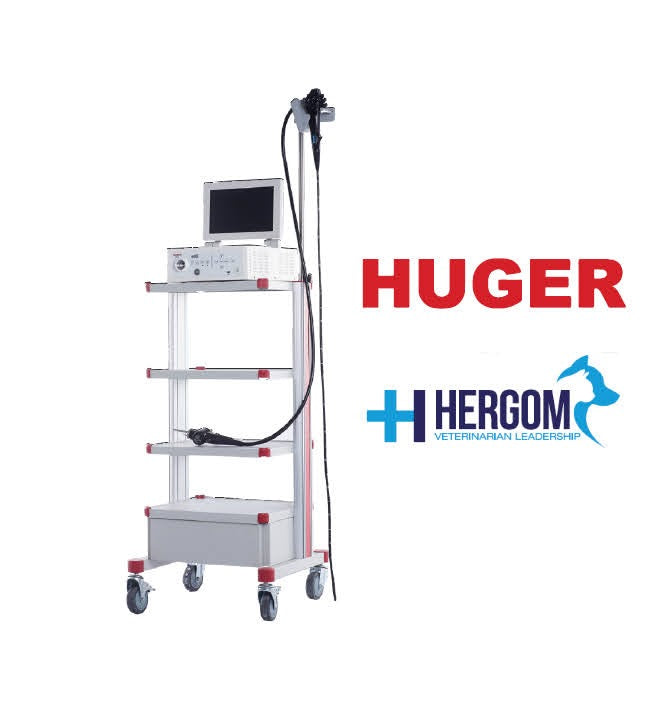 Carrito Metálico para Endoscopios (incluye solo carrito)  - Marca Hergom Medical