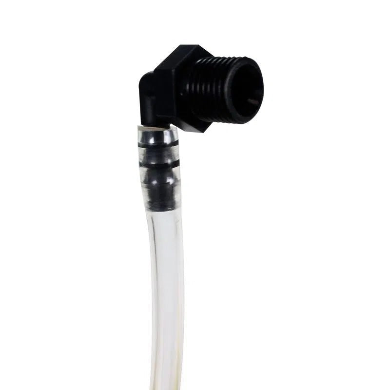 Adaptador para Vaso Humidificador para Concentrador Oxígeno con Tubo de Silicón Compatible OLV87 - OLV-5 Handy