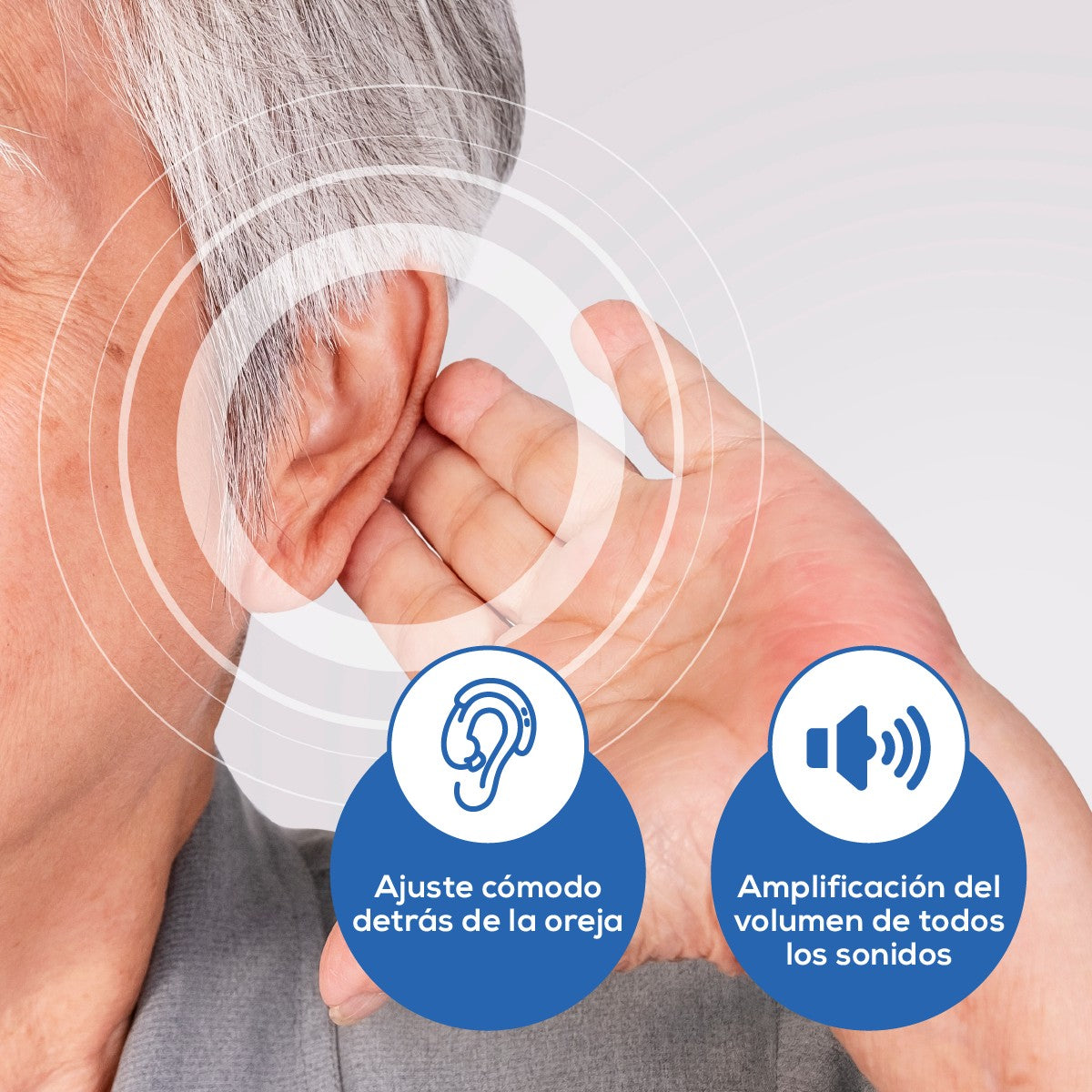 Amplificador Auditivo Ergonómico HA50 | Beurer