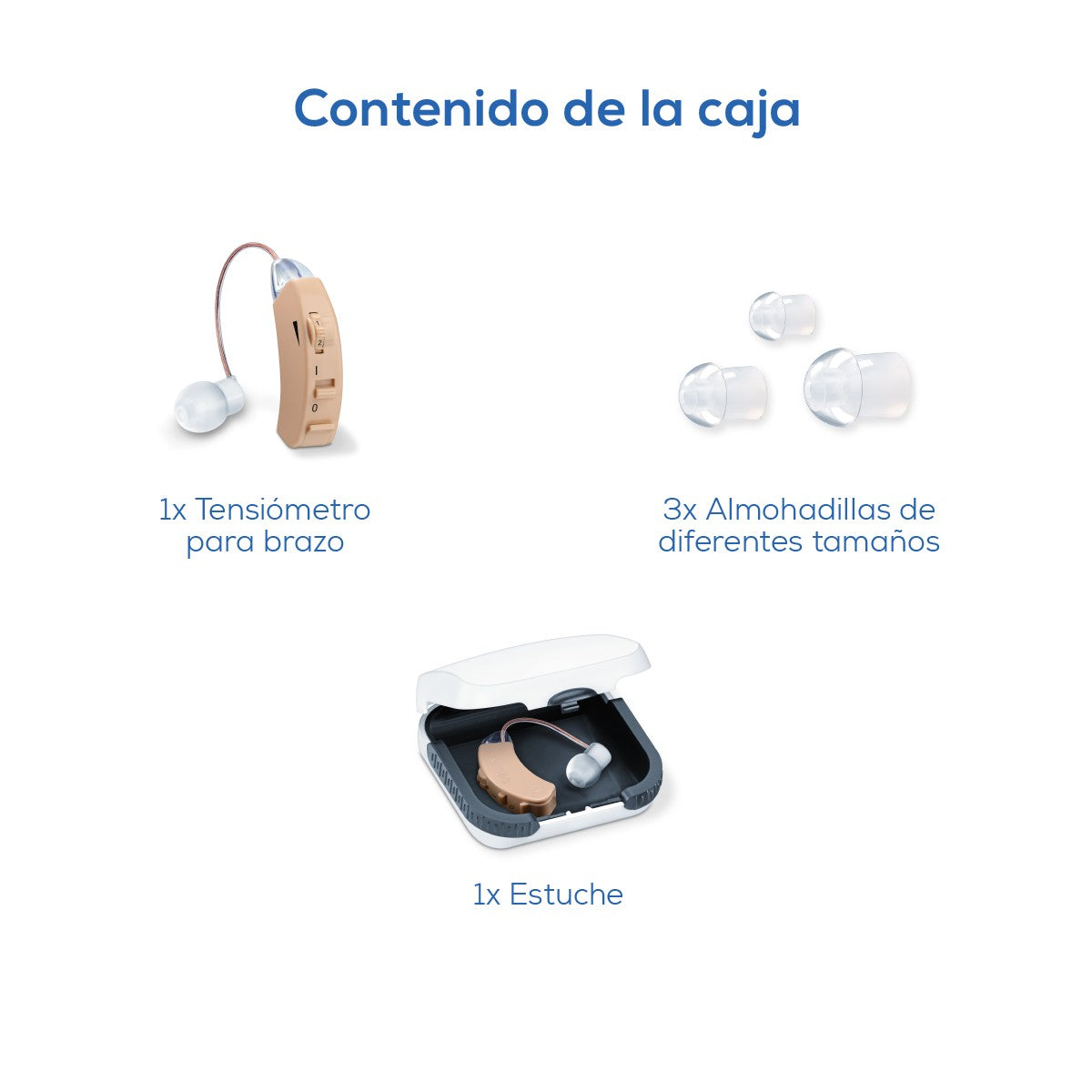 Amplificador Auditivo Ergonómico HA50 | Beurer