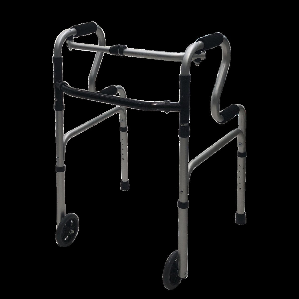 Andadera Plegable con 2 Ruedas y Altura Ajustable AN05G Handy